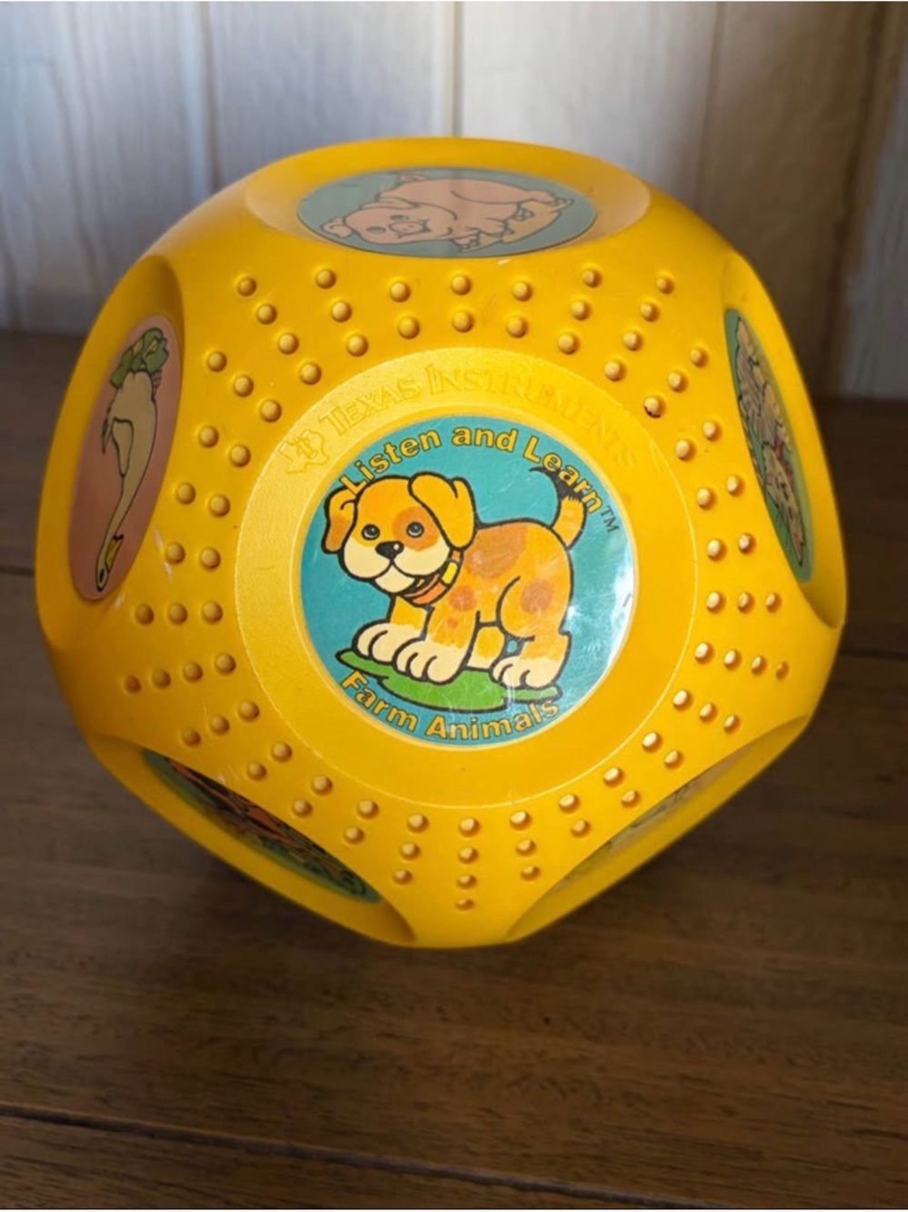 Rare Working Vintage Texas Instruments Listen and Learn Farm Animals 1988